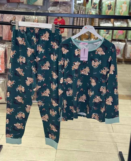 بلوز شلوار نرمال سکسن کد41150-A