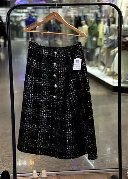 کراپ کت و دامن شنل