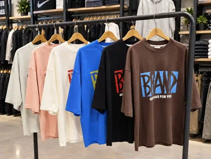 تیشرت سوزنی مدل BRAND