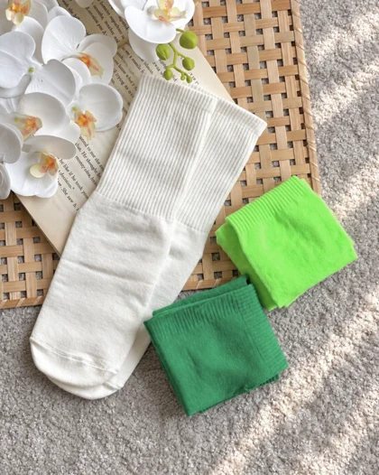 جوراب ساق‌دار کف ژله ای کد 30933