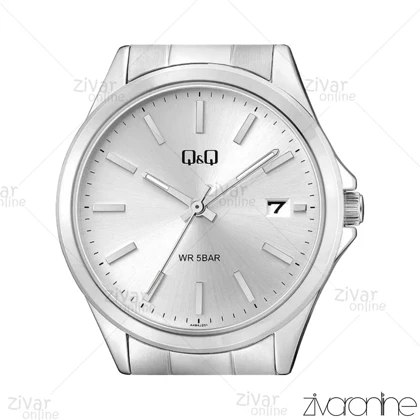 ساعت کیو اند کیو (Q&amp;Q) مردانه تمام سیلور 104567