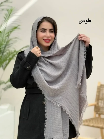 3681-شال پاییزه برکه