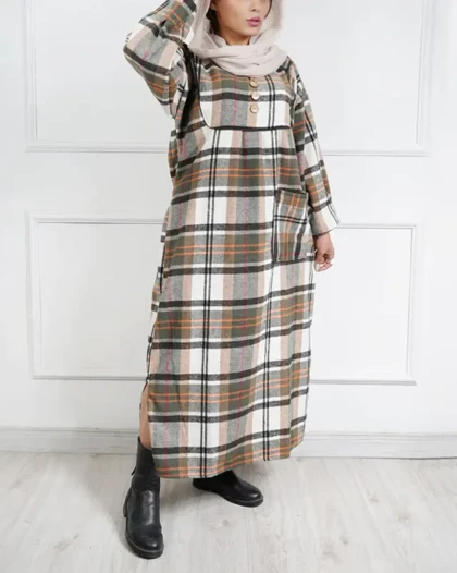 کفتان کشمیری موهر گرم بالا 7293