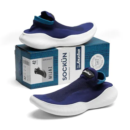 کتانی راحتی میجز جزبا سرمه‌ای - Jazba Mijaz Sockün Navy