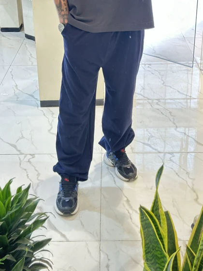 جاگر سرمه ای اوورسایز