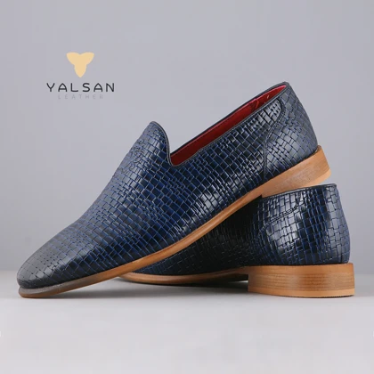 کفش کالج مردانه چرم یلسان مدل آرچر کد 508-MOT