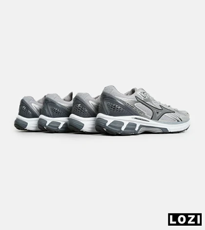 کفش کتانی مردانه طوسی سفید MIZUNO Halo Mix Cool