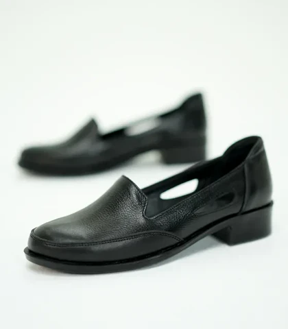 کفش چرم طبیعی زنانه کد 1341