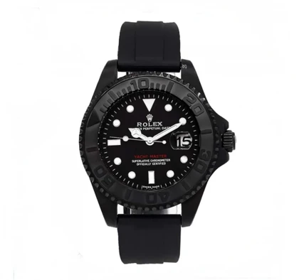 ساعت رولکس یاخ مستر مردانه بند رابر مشکی