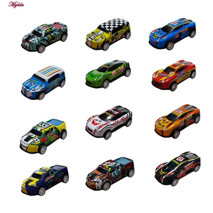 ماشین بازی مدل عقب کش کد 4663-12 بسته 12 عددی