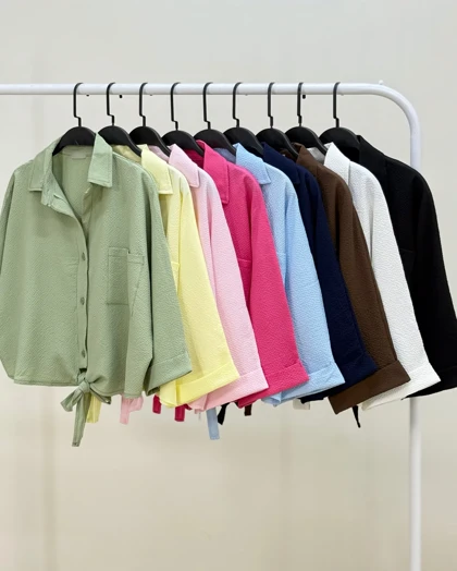 شومیز گره‌ای عسل