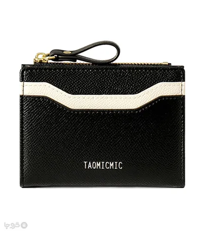 کیف پول زنانه تاشو زیپ‌دار Taomicmic تائومیک میک کد Y8964 ساده