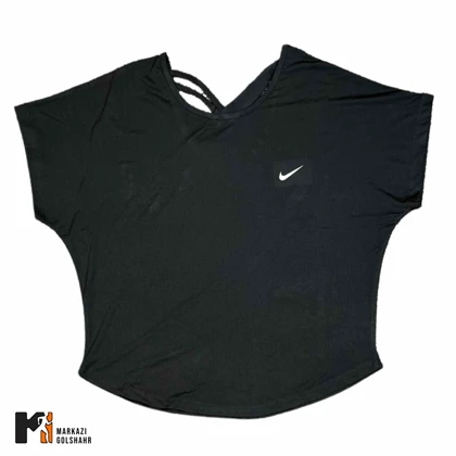 تیشرت زنانه نایک پارچه فلامنت کد 4045