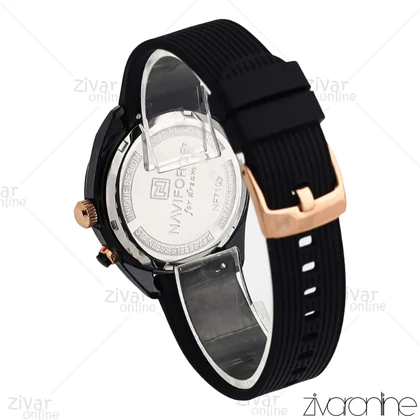 ساعت اورجینال ناوی فورس NaviForce دخترانه صفحه گرد مشکی 106978