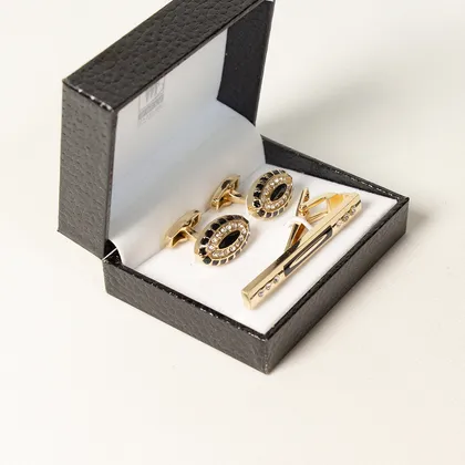 ست دکمه سر دست و گیر کروات