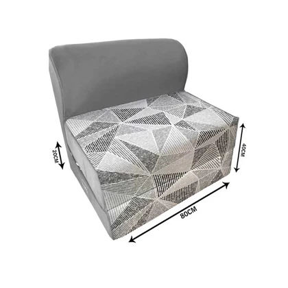 کاناپه تخت شو یک نفره مینیمال هندسی مدل M1108