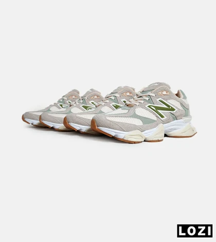کفش کتانی زنانه کرم سبز NEW BALANCE 9060
