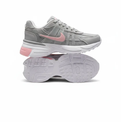 کفش کتانی نایک V2K Run طوسی صورتی کد 294907