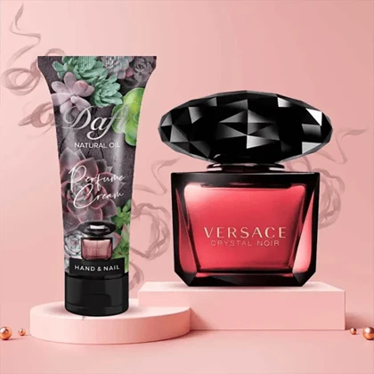 کرم عطری دست و ناخن Crystal Noir دافی 75 میل