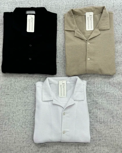 پیراهن جلو دکمه مردانه سامیار