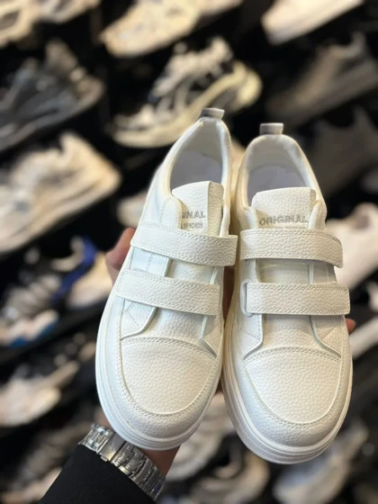 کفش ونس زنانه لژدار چسبی