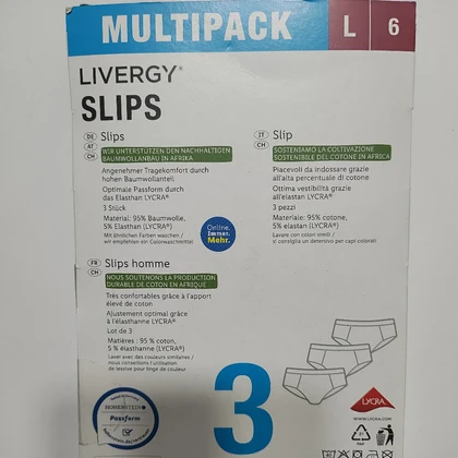 شورت اسلیپ مردانه لیورجی 3 عددی مدل 4055334805957