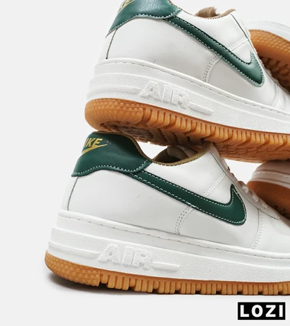 کفش مردانه و زنانه سفید سبز NIKE AIR FORCE مدل 2092