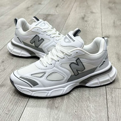 کفش و کتانی مردانه مدل نیوبالانس NEWBALNANCE رنگ سفید