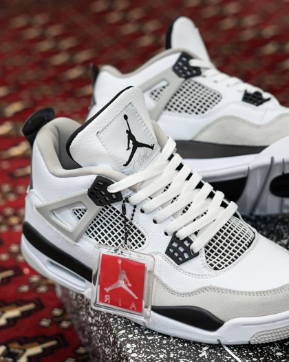 کفش Jordan 4 military black کد M015