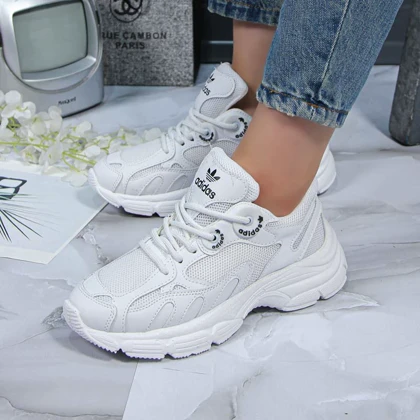 کفش و کتانی زنانه مدل آدیداس ADIDAS رنگ سفید