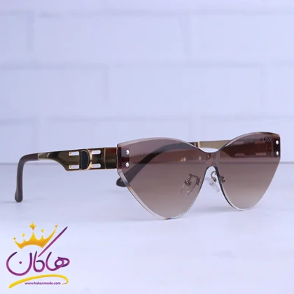 عینک آفتابی دیور زنانه فریم گربه ای قهوه ای 58046/1