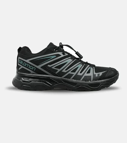 کفش کتانی مردانه و زنانه مشکی سبز Salomon X ULTRA