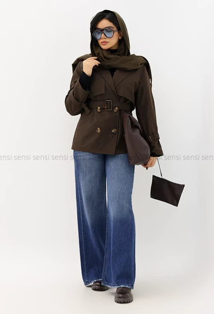 بارانی سانتانا آستر دار@@کد1004763