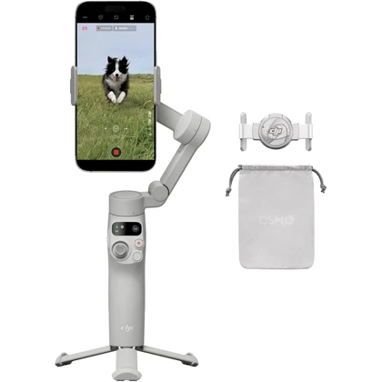 گیمبال و استابلایزر هوشمند سه محوره گوشی موبایل دی‌جی‌آی osmo mobile 7 DS307