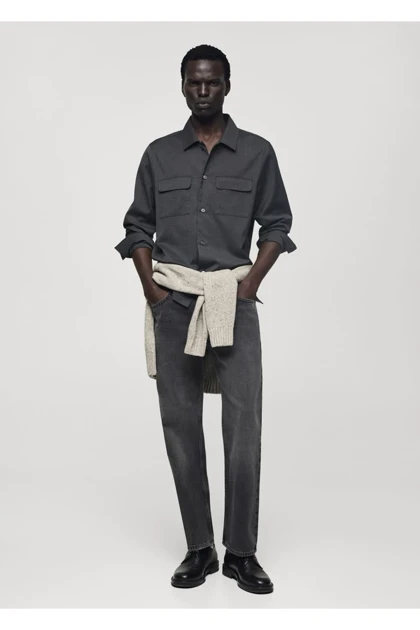 شلوار جین مردانه اورجینال mango-man mango-man