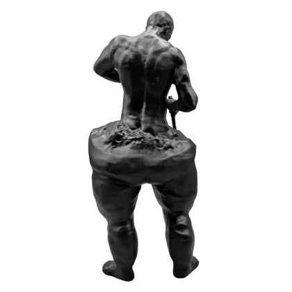 مجسمه بدنسازی مدل پیکر تراش 6Pack پلی‌استری