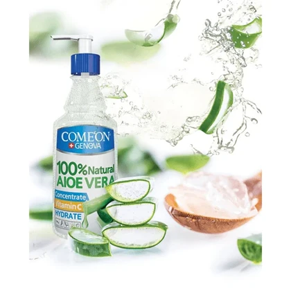 ژل مرطوب کننده پمپی آلوئه ورا کامان 400 میل