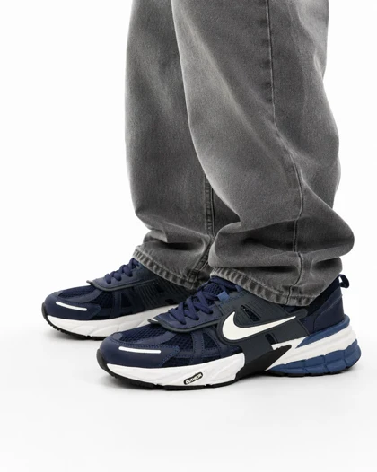 کفش کتانی مردانه نایکیv2k سرمه ای Nike V2k