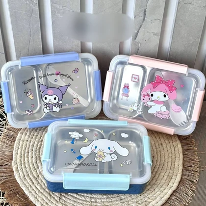 قمقمه و ظرف غذای کرومی