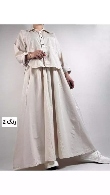 ست شومیز دامن قواره دار زنانه 664089
