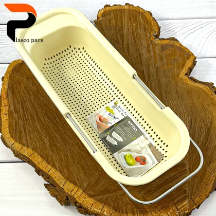 سبد سینک دسته استیل لیمون