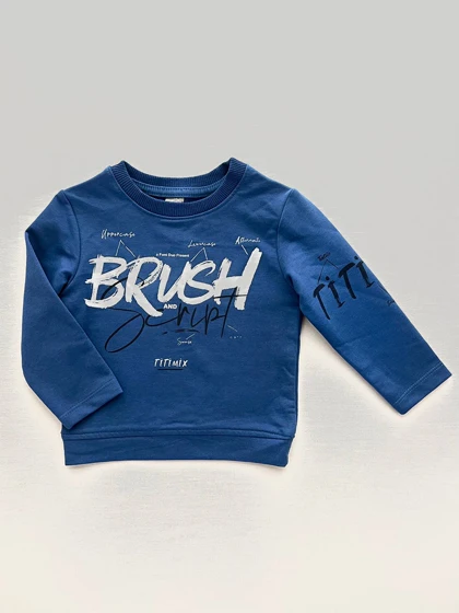 ست دو تیکه پافر و بولیز نیم جین (1تا3سال) 7240