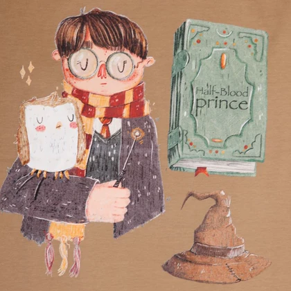 تیشرت زنانه Harry Potter تیشرت دندی