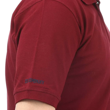 پولوشرت آستین کوتاه نیم زیپ مردانه مدل 651345