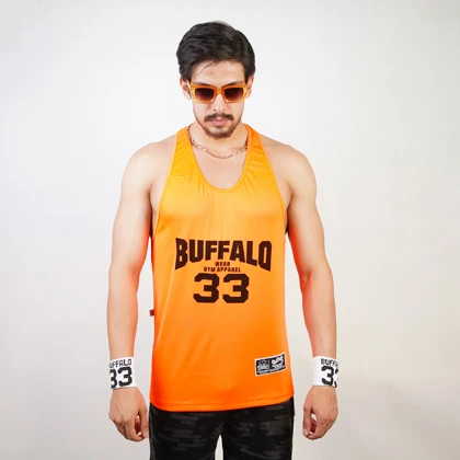 رکابی قهرمانی بدنسازی بوفالو 33 نارنجی