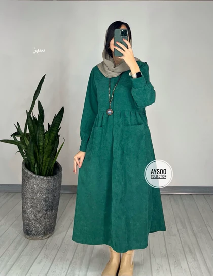 پیراهن مانتویی گیتا