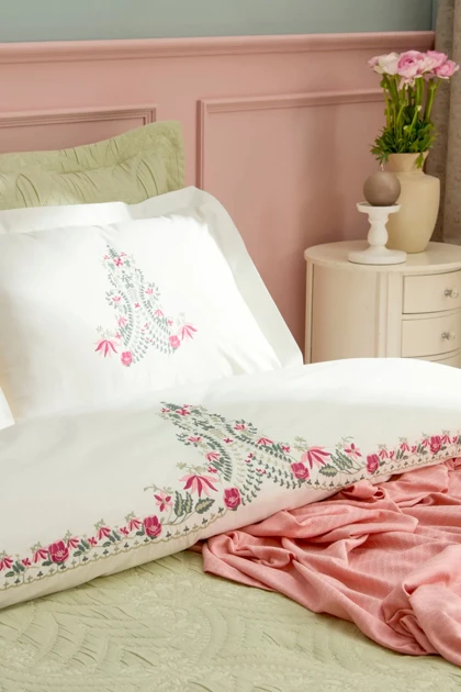 سرویس روتختی دو نفره Karaca Home مدل Oriela Summer Set - چندرنگ