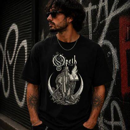 تیشرت طرح بند اوپث opeth کد 05