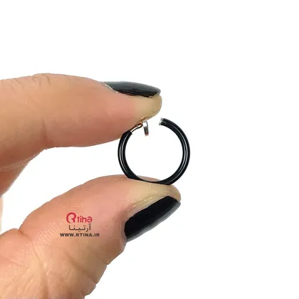 گوشواره فیک گوش مدل حلقه کوچک (گوش و بینی) قطر 1cm