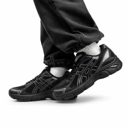 کفش کتانی مردانه مدل اسیکس مشکی ASICS (کیفیت درحد مستر)